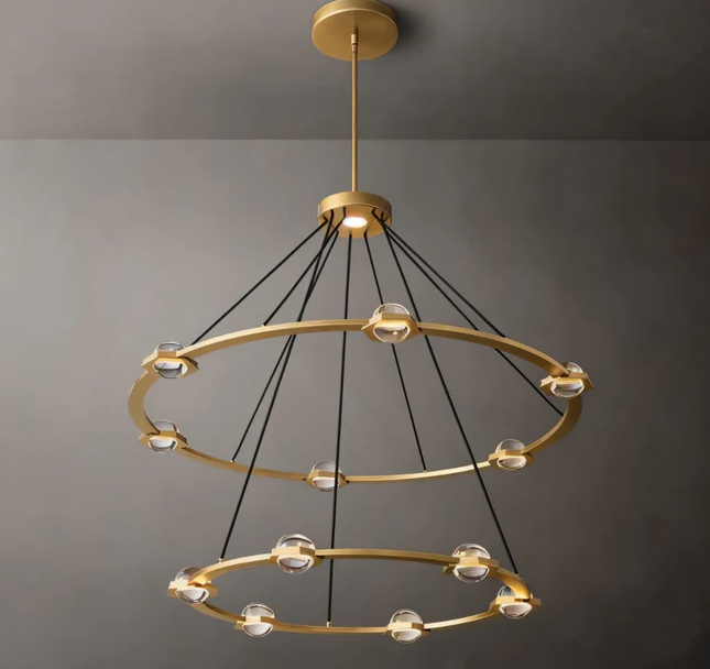 ElegantZohar2-TierRoundChandelier