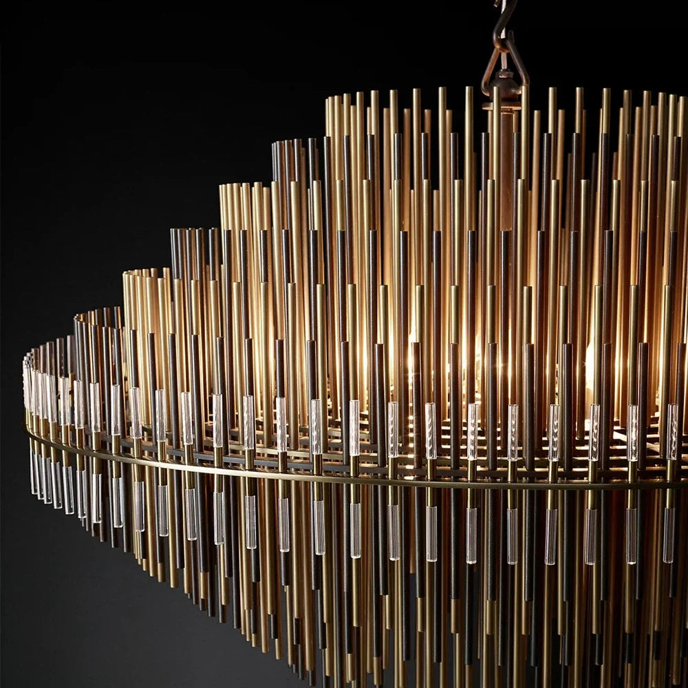 Elegant Ether round chandelier