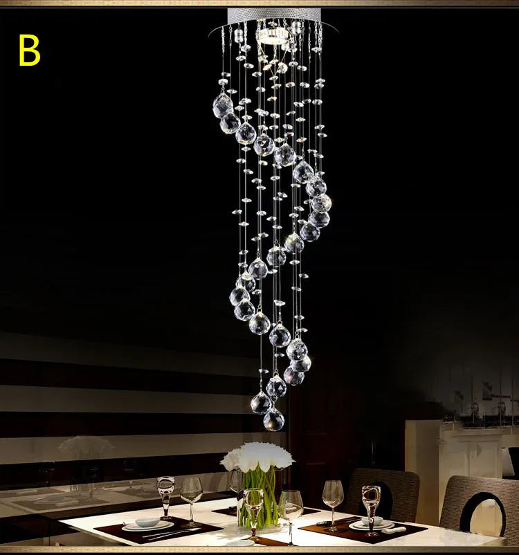 Elegant Mubda Staircase Chandelier