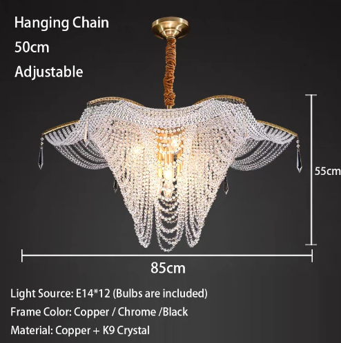 Excellent Fakhir Crystal Chandelier