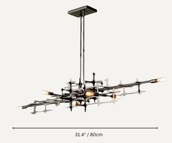 Excellent Hindsi Linear Chandelier