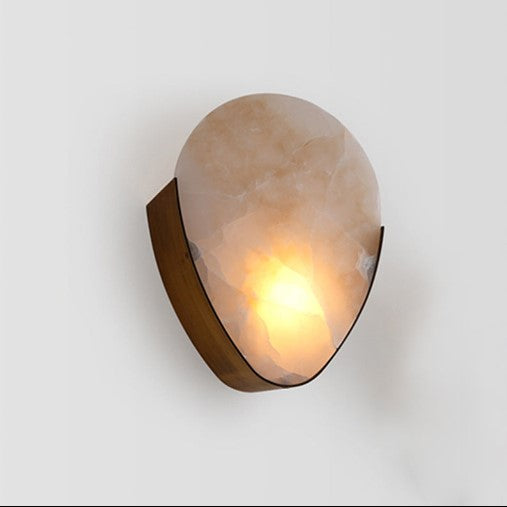 Excellent Ritu Alabaster Wall Sconce