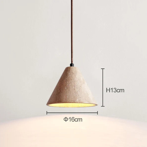 Excellent Travertine Pendant Light