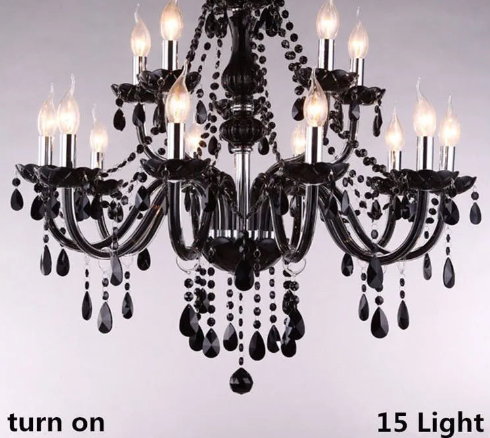 Fantastic Brigitte Chandelier-Black