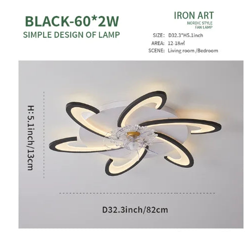 Fantastic Lill Ceiling Light_Fan