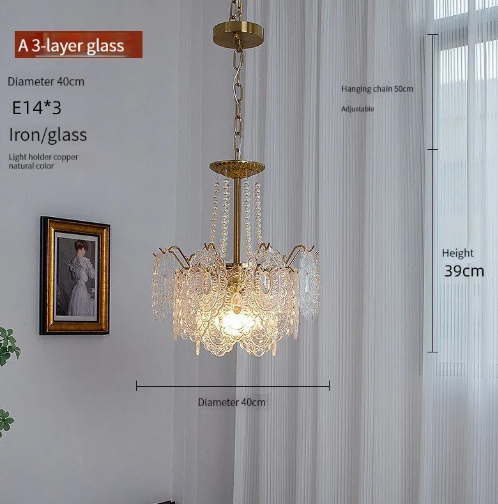 Greatest Bariq Glass Chandelier