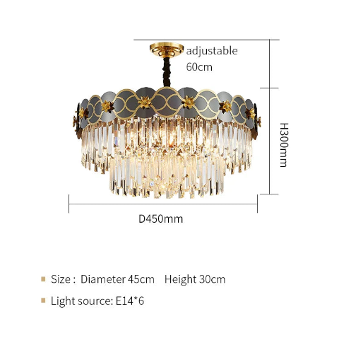 Greatest Chezian Round Chandelier