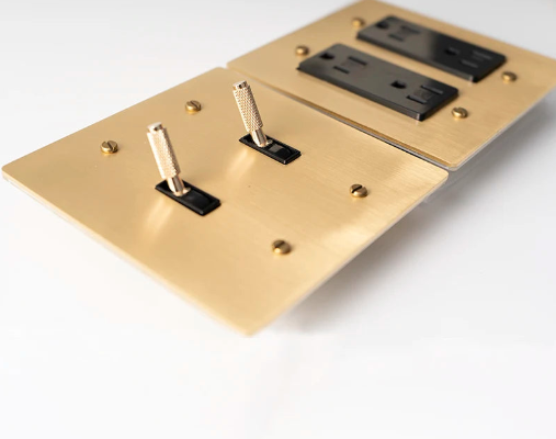 Greatest Golden Brass Panel Switch