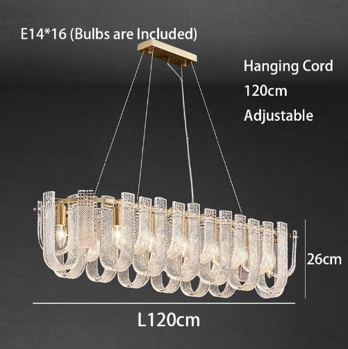 Greatest Mudil Linear Chandelier