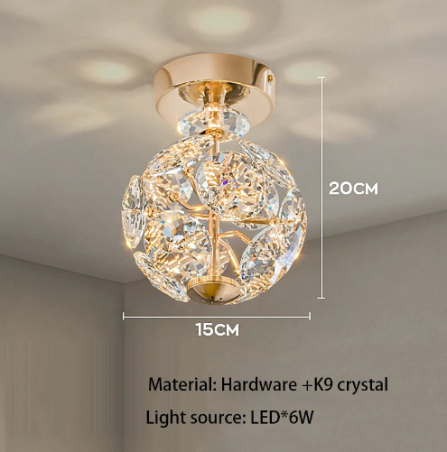 Greatest Naqi Crystal Ceiling Lamp