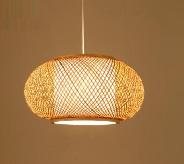 Simple Oasis Rattan Pendant Light