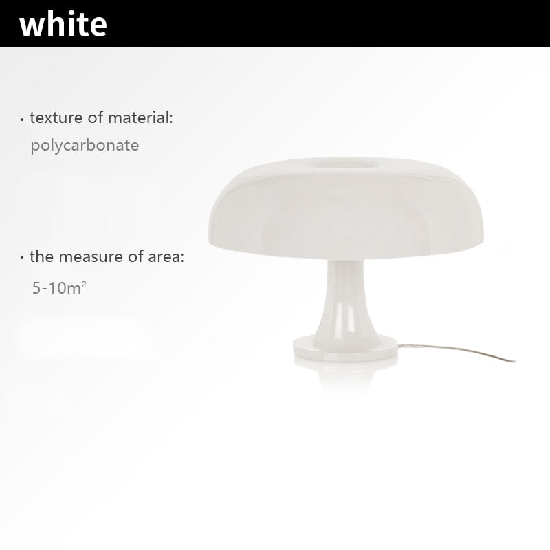 Acrylic Mushroom Table Lamp