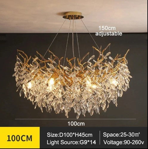 Incredible Lamean Crystal Chandelier