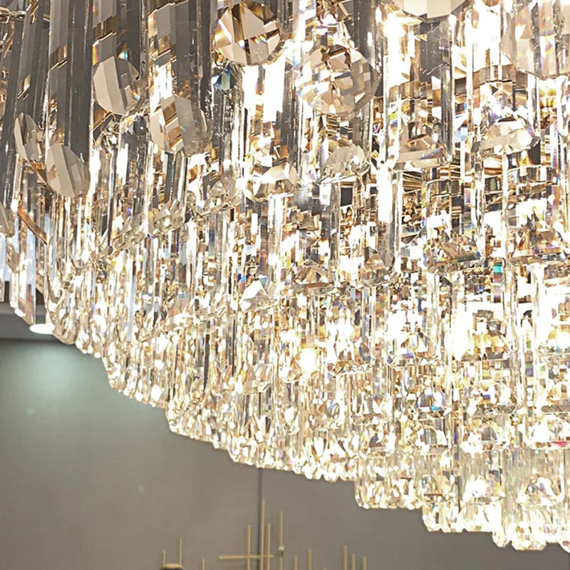 Luxury Ingrid Oval Chandelier