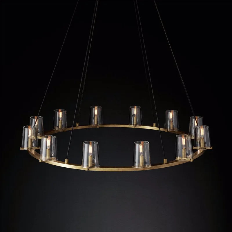 Luxury Prakasa Round Chandelier