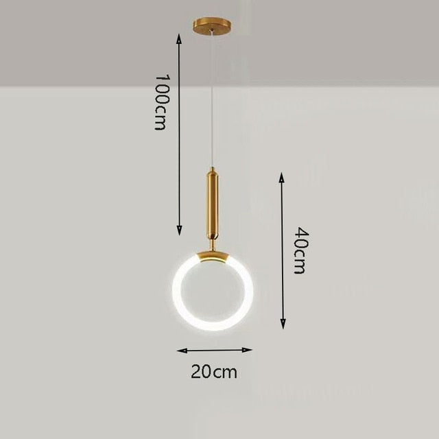  Phoebus Pendant Light Size