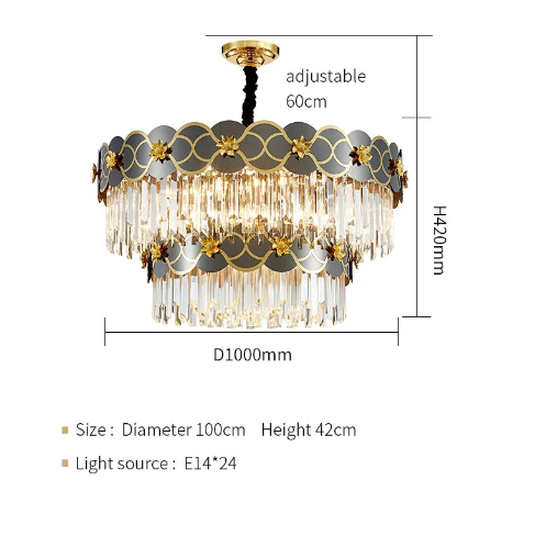 Outstanding Chezian Round Chandelier