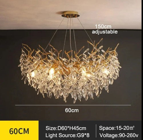 Outstanding Lamean Crystal Chandelier