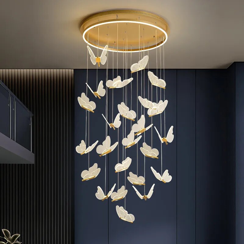 Elegant Rhopalocera Chandelier