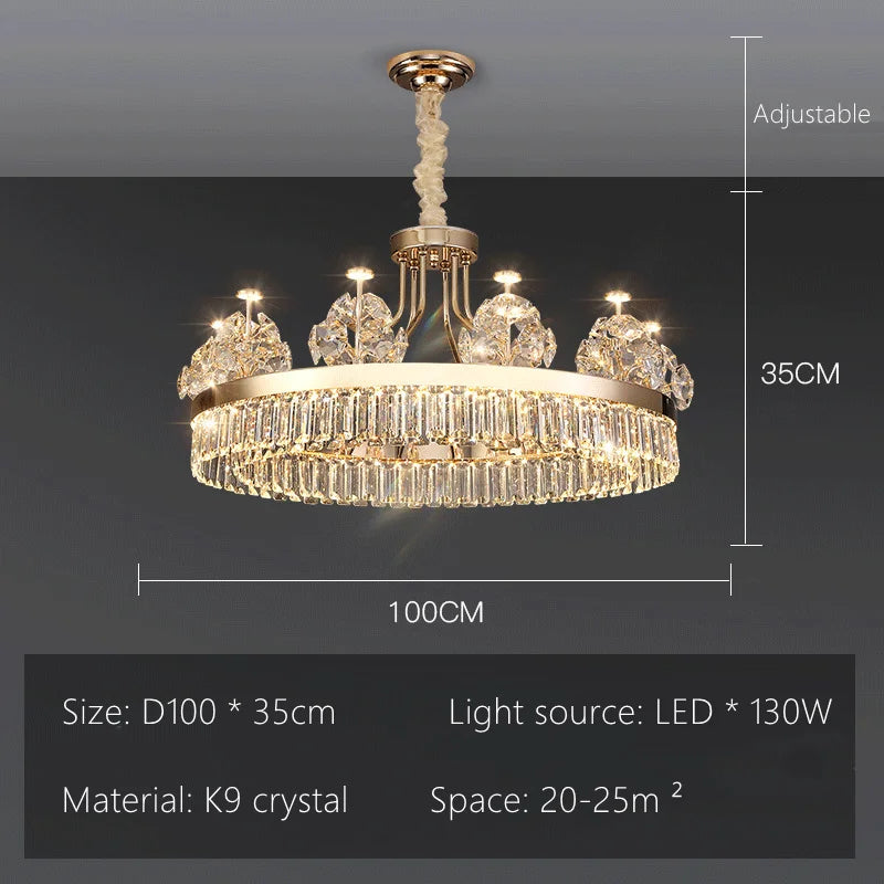 Wonderful Adipa Round Chandelier