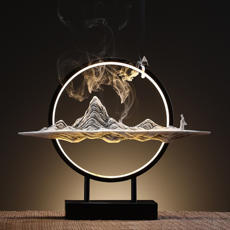 Waterfall Censer Incense Burner Holder For Home