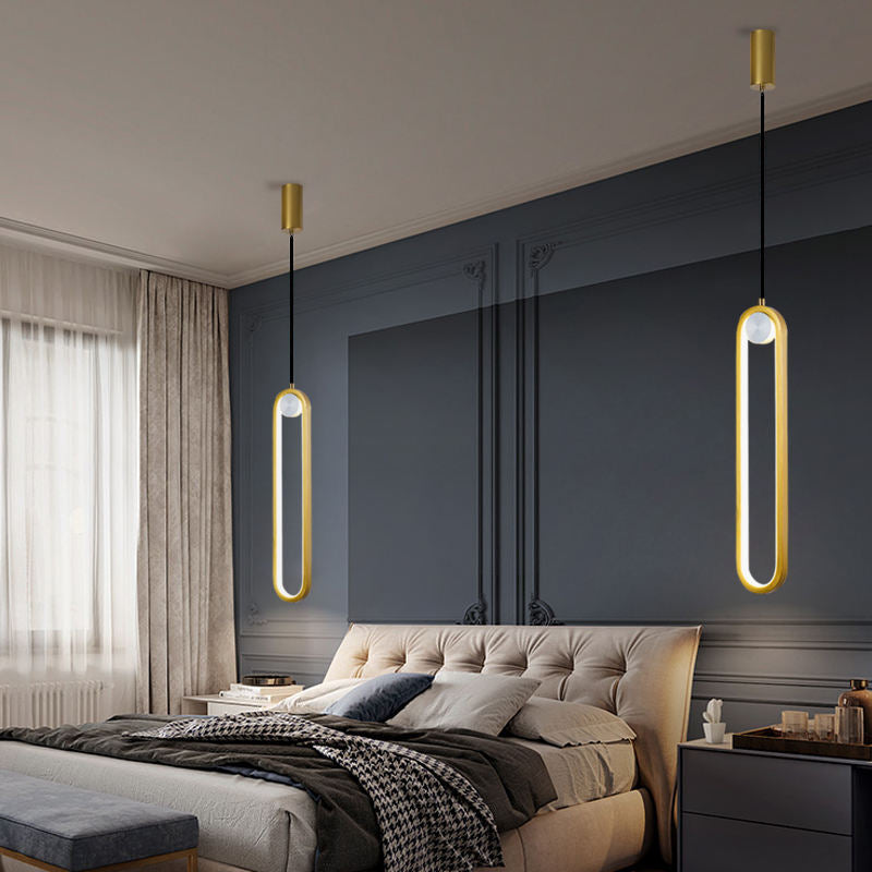 Minimalist Ovale Pendant Light