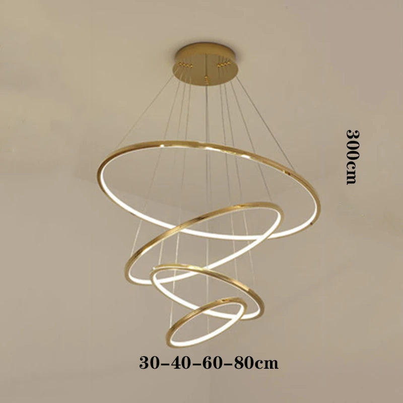 Buy Size 30-40-60-80cm Shalom Round Chandelier