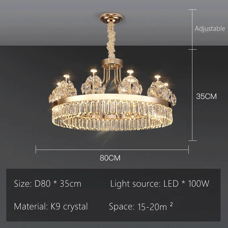 Excellent Adipa Round Chandelier