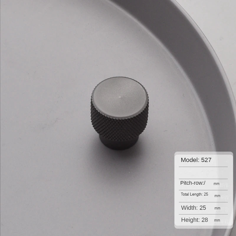 Buy Black Size 28mm Alyma Knob & Pull Bar