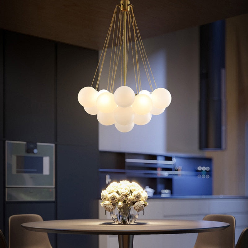 Elegant Bubbles Chandelier