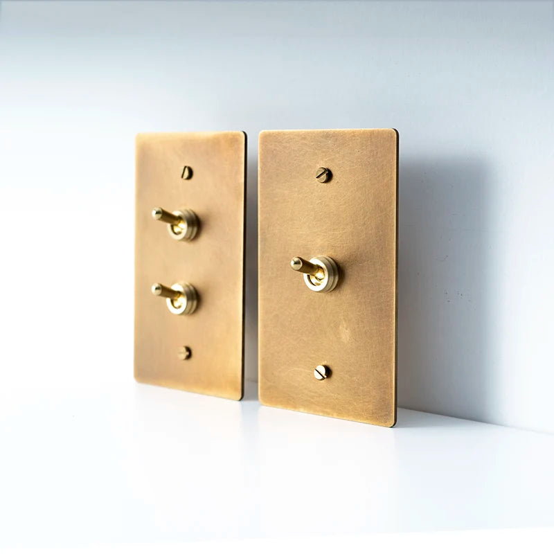 Buy Brass Toggle Wall Light Switches