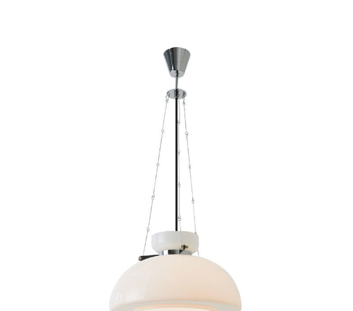 Elegant Milky Pendant Light