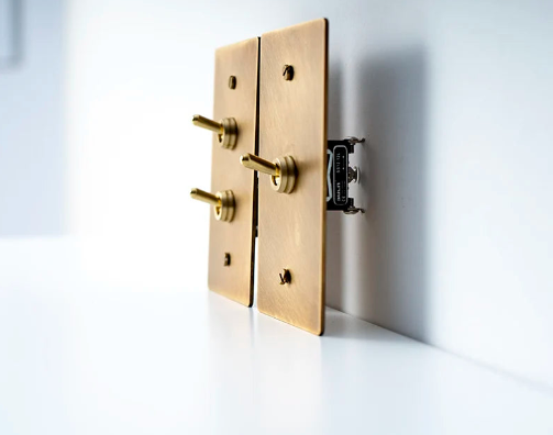 Buy Brass Toggle Wall Light Switches