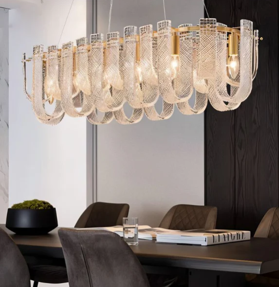 Buy Mudil Oval Chandelier