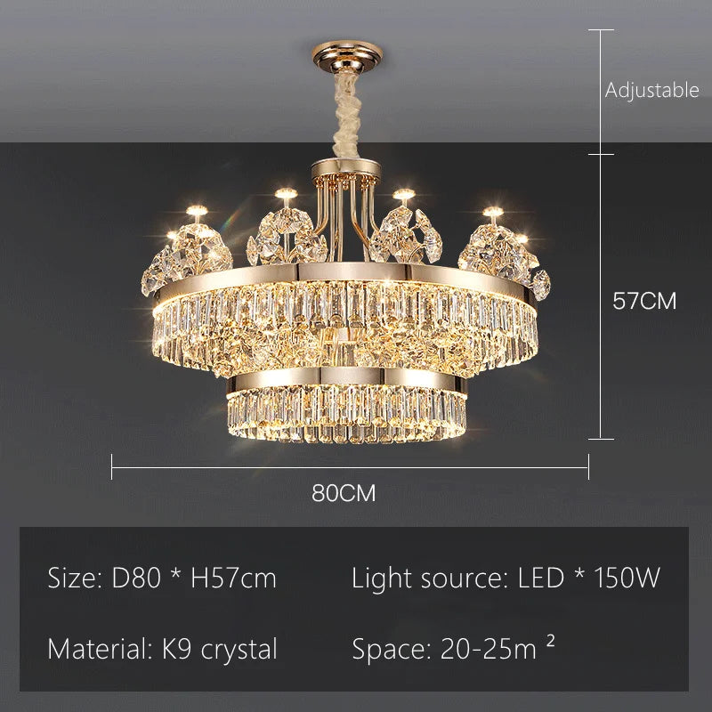 Outstanding Adipa Round Chandelier