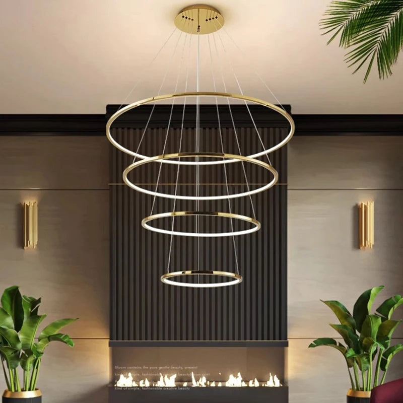 Unique Shalom Round Chandelier