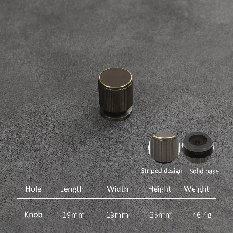 Buy Size 25mm Cepo Knob & Pull Bar