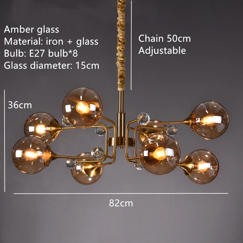 Size 82cm Ajnur Chandelier