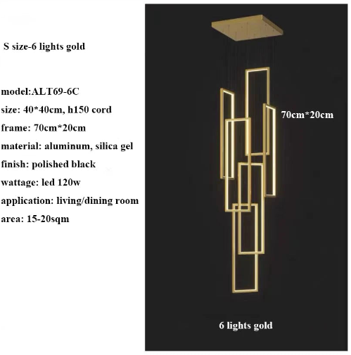 Special Aldarj Staircase Chandelier