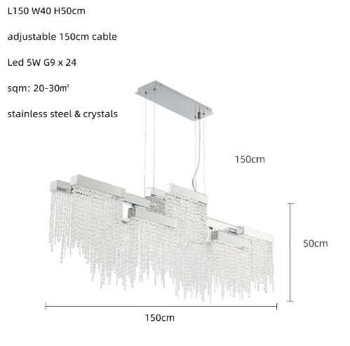 Special Alhadath Crystal Chandelier