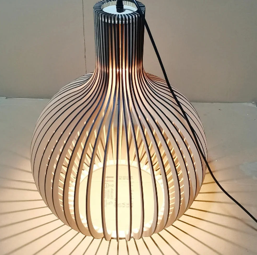 Special Birdcage Rattan Pendant Light