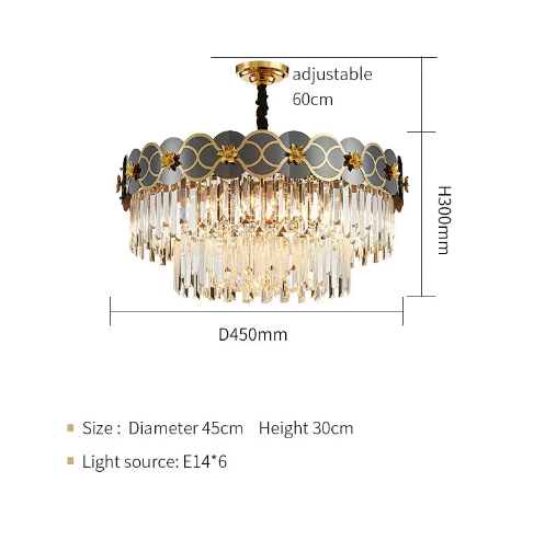 Special Chezian Tiered Chandelier