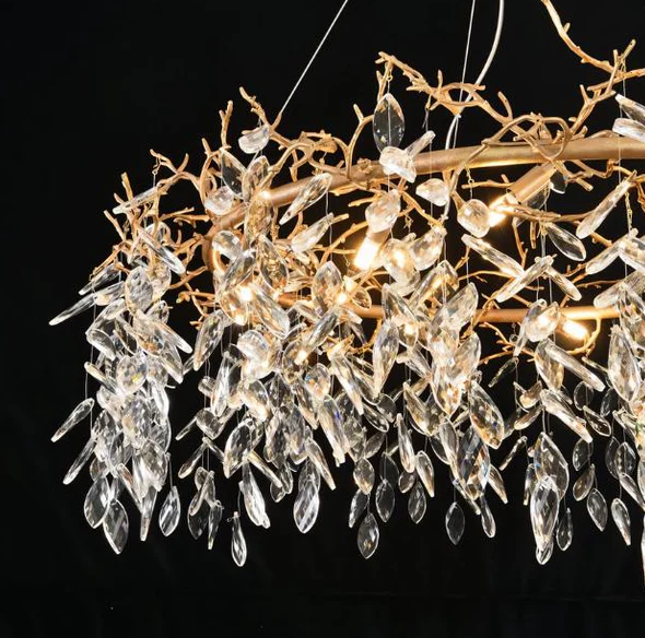 StylishAnabRoundCrystalChandelier