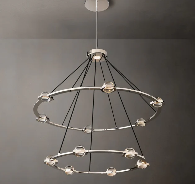 StylishZohar2-TierRoundChandelier