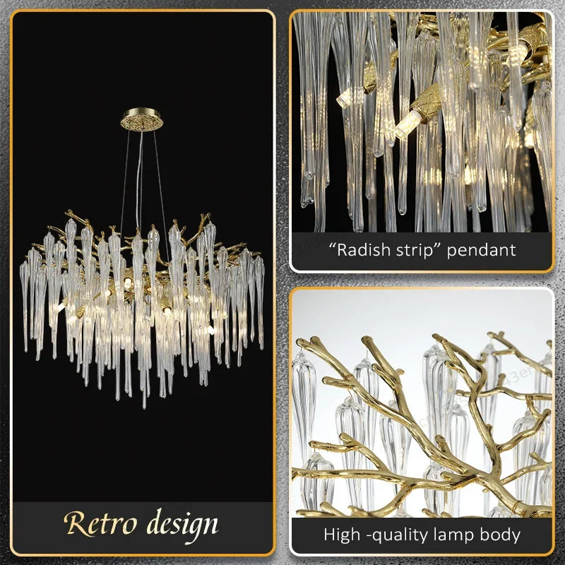 Stylish_Glere_Round_Chandelier