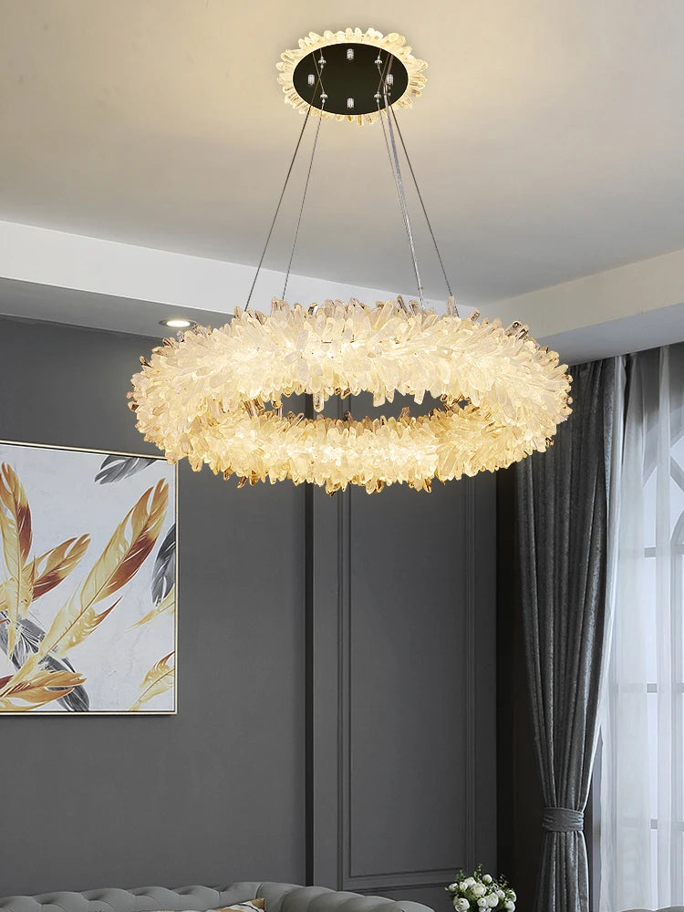 Stylish Surya Round Chandelier