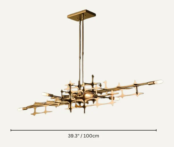 Superb Hindsi Linear Chandelier