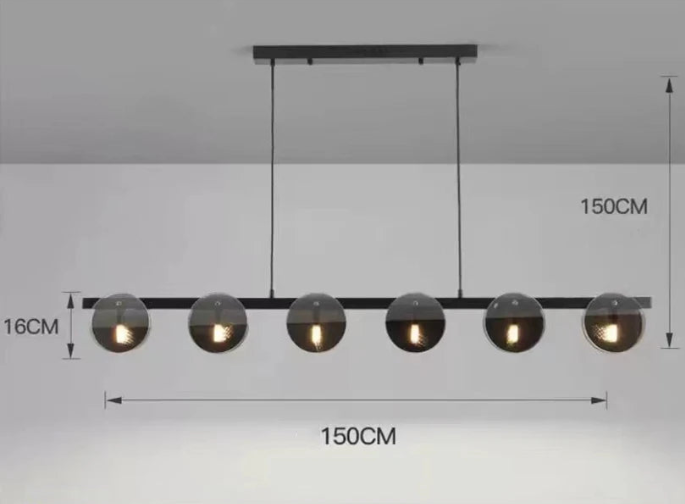 Superb Rae Linear Chandelier