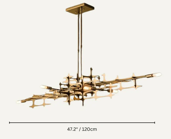 Terrific Hindsi Linear Chandelier