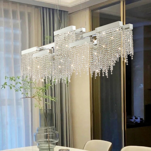 Unique Alhadath Crystal Chandelier